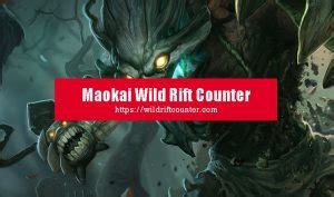 counter maokai|maokai winning odds.